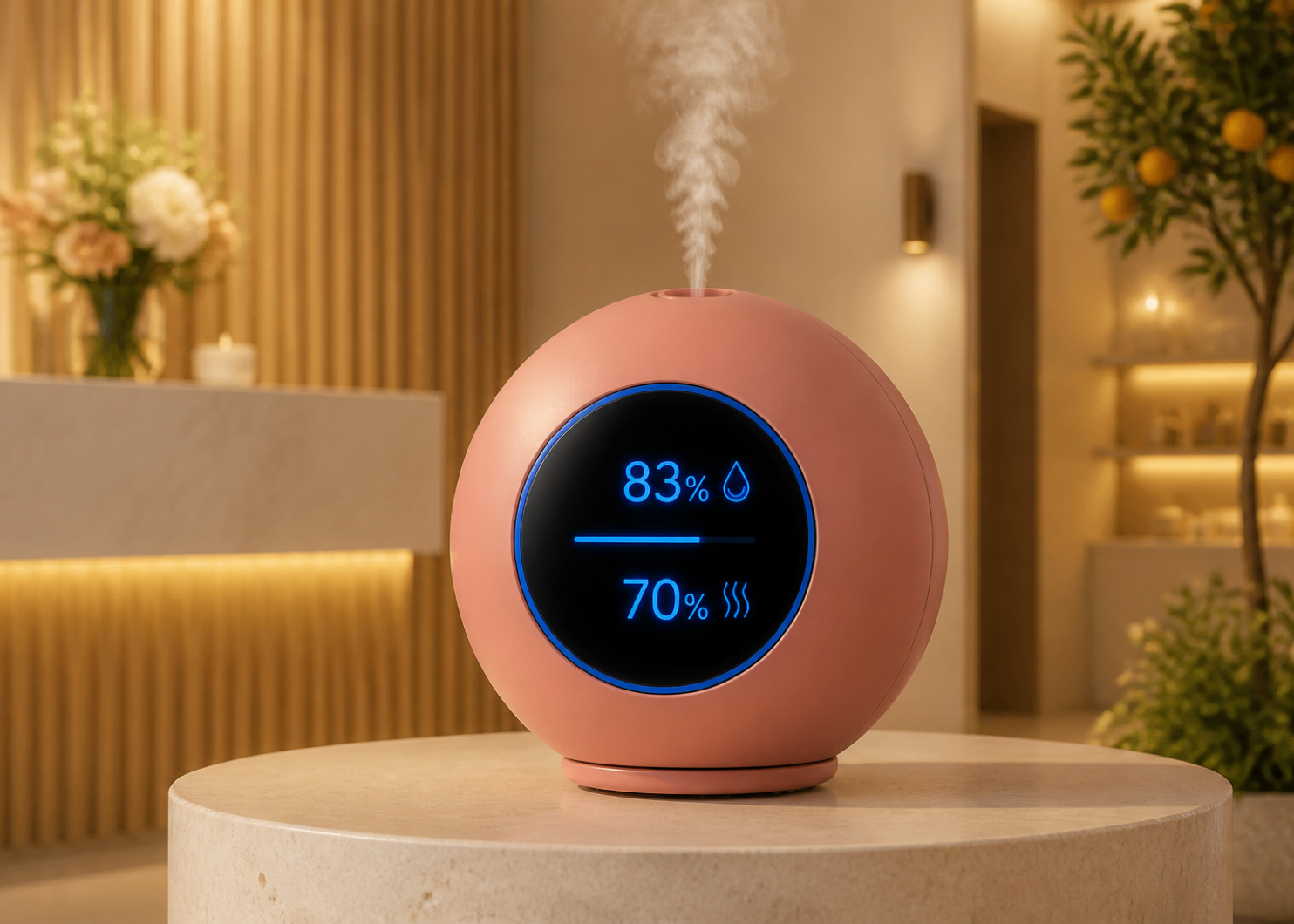 ATMOSELLE intelligent electronic aroma diffuser technology